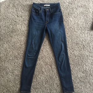 Levis 721 dark wash
